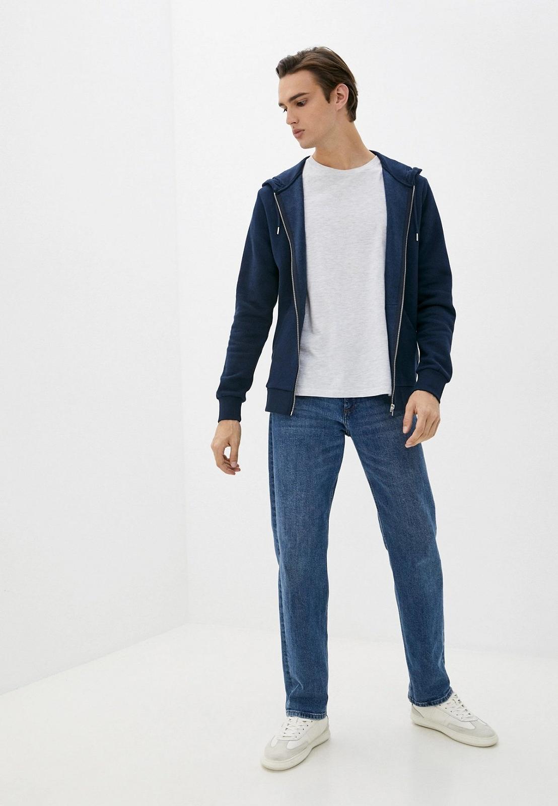 Світшот Jack&Jones BASIC SWEAT CARDIGAN 12116082 Темно-синій M, фото №3