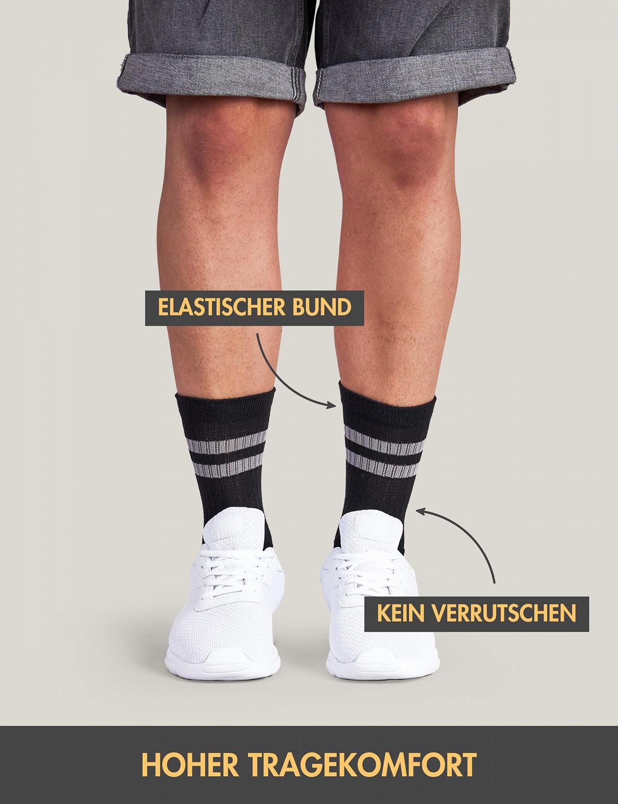 Носки Treasure Basic теннисные 20 пар для мужчин и женщин, спортивные носки, хлопок, дышащие теннисные носки, фото №4