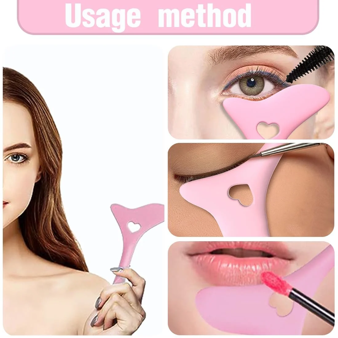 Шаблон LYQNIHOB Reusable Eyeliner з крильцями Силіконовий, фото №2