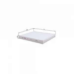 Фільтр салону KNECHT LA 74 для GMC OPEL VAUXHALL CHEVROLET - Фото 1