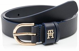 Ремінь Tommy Hilfiger Essential Effortless 1" Шкіряний Space Blue 70 см, Space Blue, 70 - Фото 1