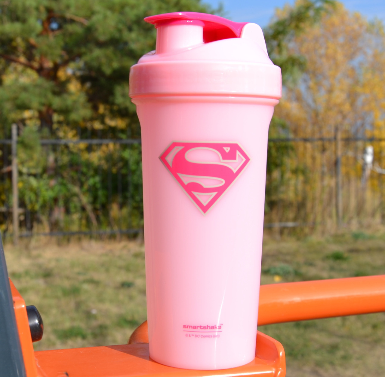 Шейкер спортивний SmartShake Lite 800ml DC Supergirl, фото №8
