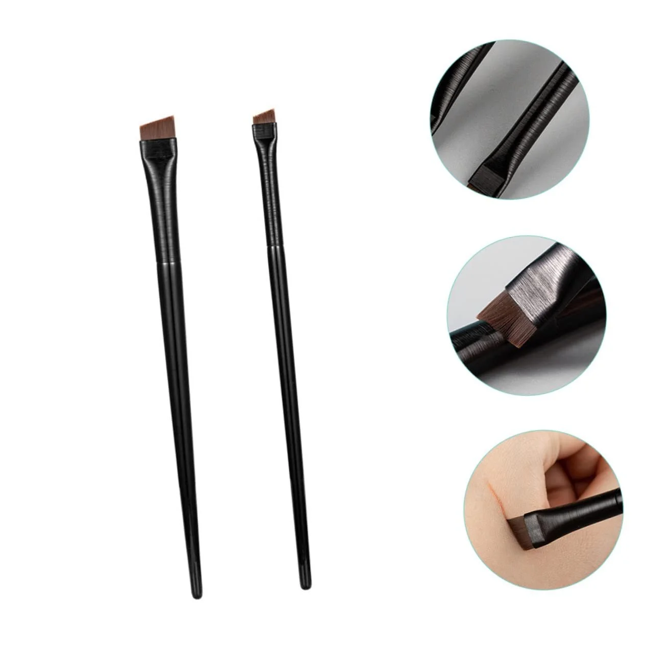 Пензлі для підводки minkissy Багатофункціональний набір для макіяжу очей, фото №5