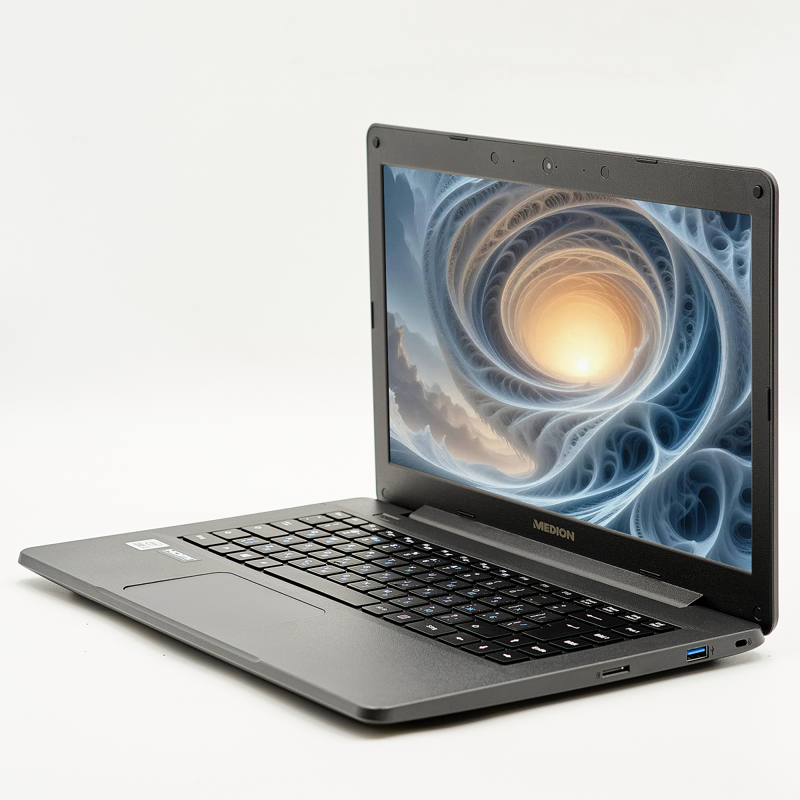 Ноутбук Medion E14412 Intel Core i3-10110U ОЗУ 16 ГБ SSD 512 ГБ Intel UHD Graphics Win11, фото №3