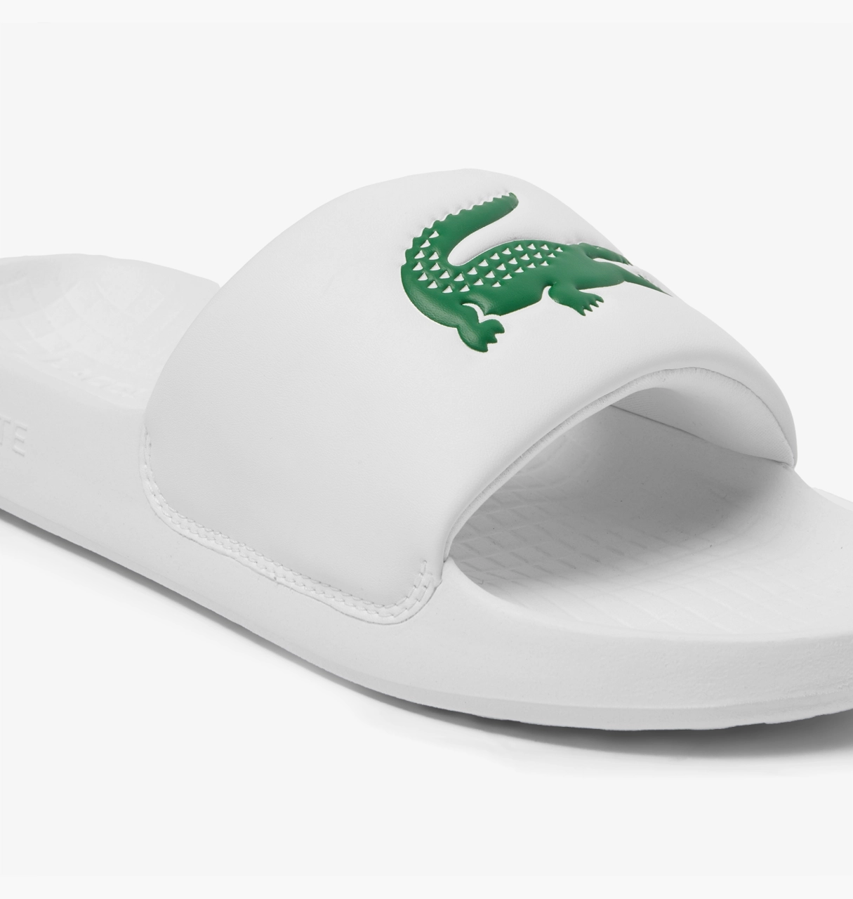 Тапочки чоловічі Lacoste Serve Slide Logo White 749CMA0021082  42, фото №5