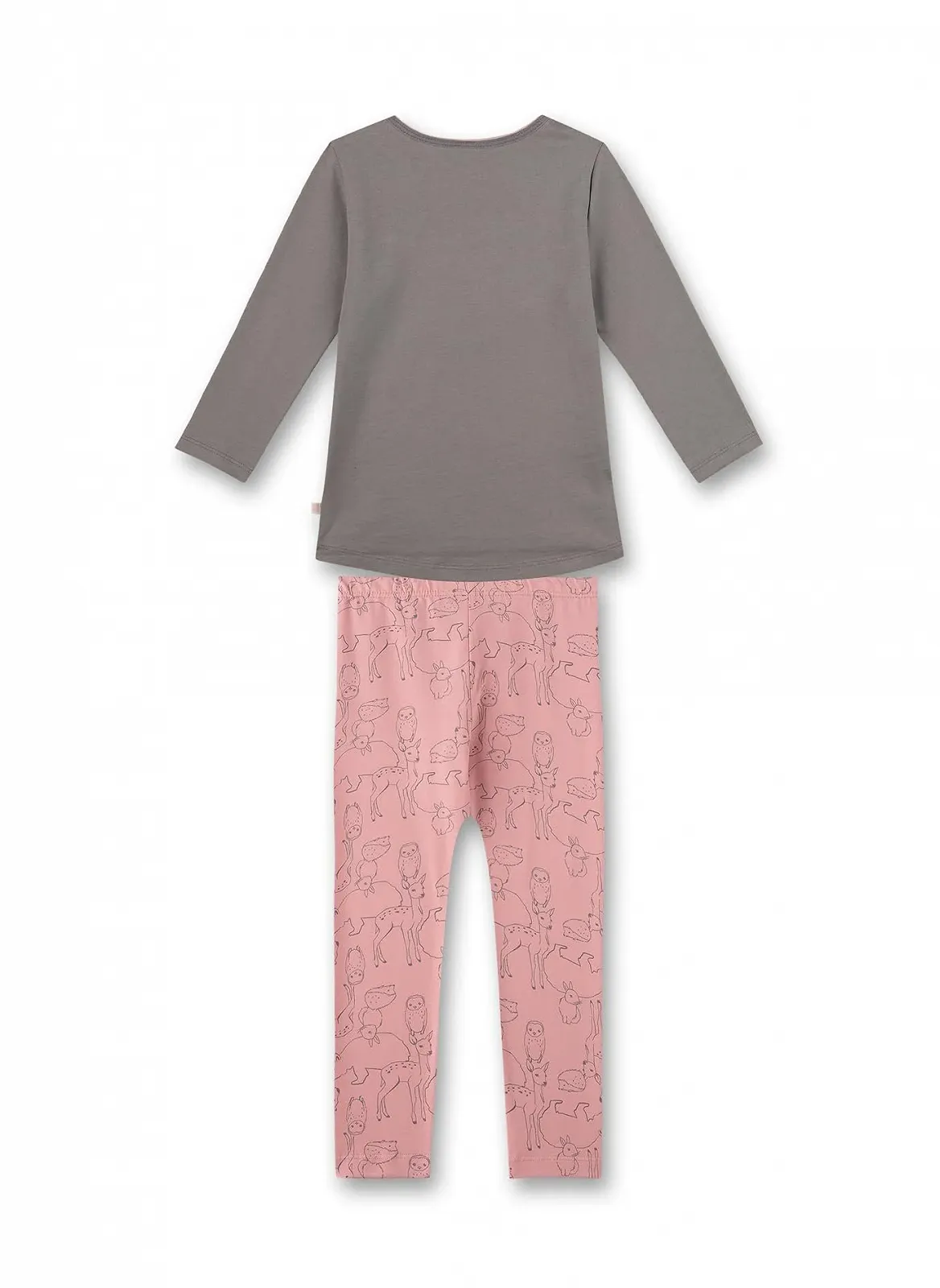 Піжама Sanetta для дівчаток Сірий, фото №2 Піжама Sanetta для дівчаток Сірий, фото №2