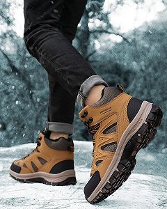 Черевики ARRIGO BELLO Winter Shoes Зимові Теплі Лінійовані Cніжні Черевики Нековзкі Робочі Черевики для Роботи або Ходьби synthetic.ua - Фото 1