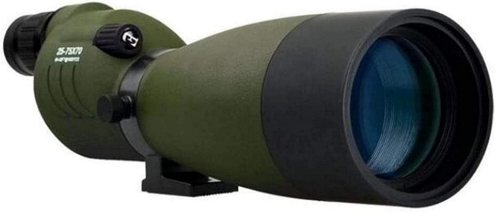 Телескоп SV17 25-75x70 Zoom Spotting Scope Prism FMC Lens Coating Монокуляр Водонепроницаемый Оптика бурый, фото №1
