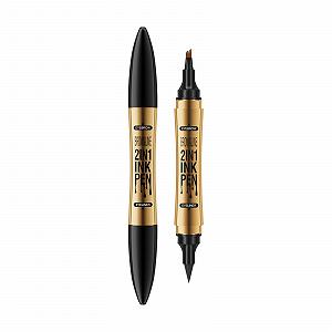 Олівець для брів Bart Waterproof 20243D Водостійкий з 4-ма кінчиками 1 мл + 1 мл Чорний Один розмір - Фото 1