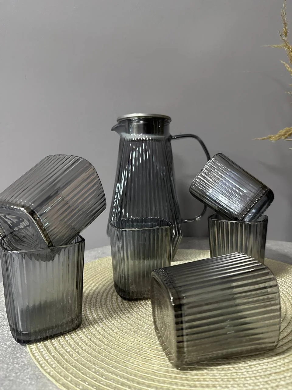 Набір Кувшин та 6 шт склянок, фото №1