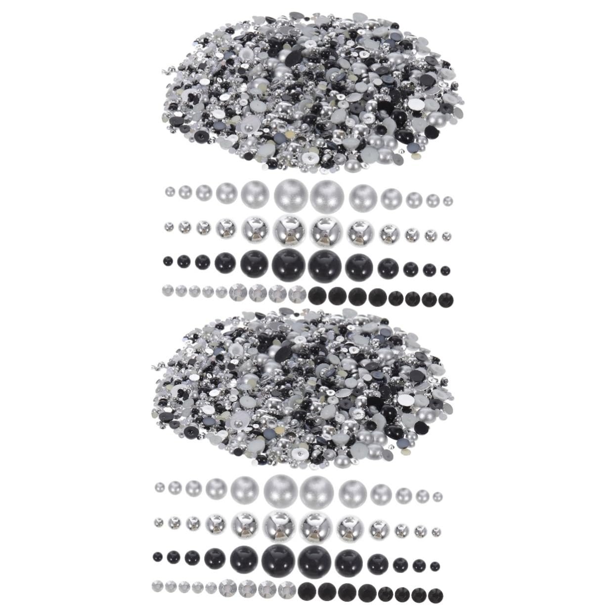 Плоскі стрази NUOBESTY,, фото №1