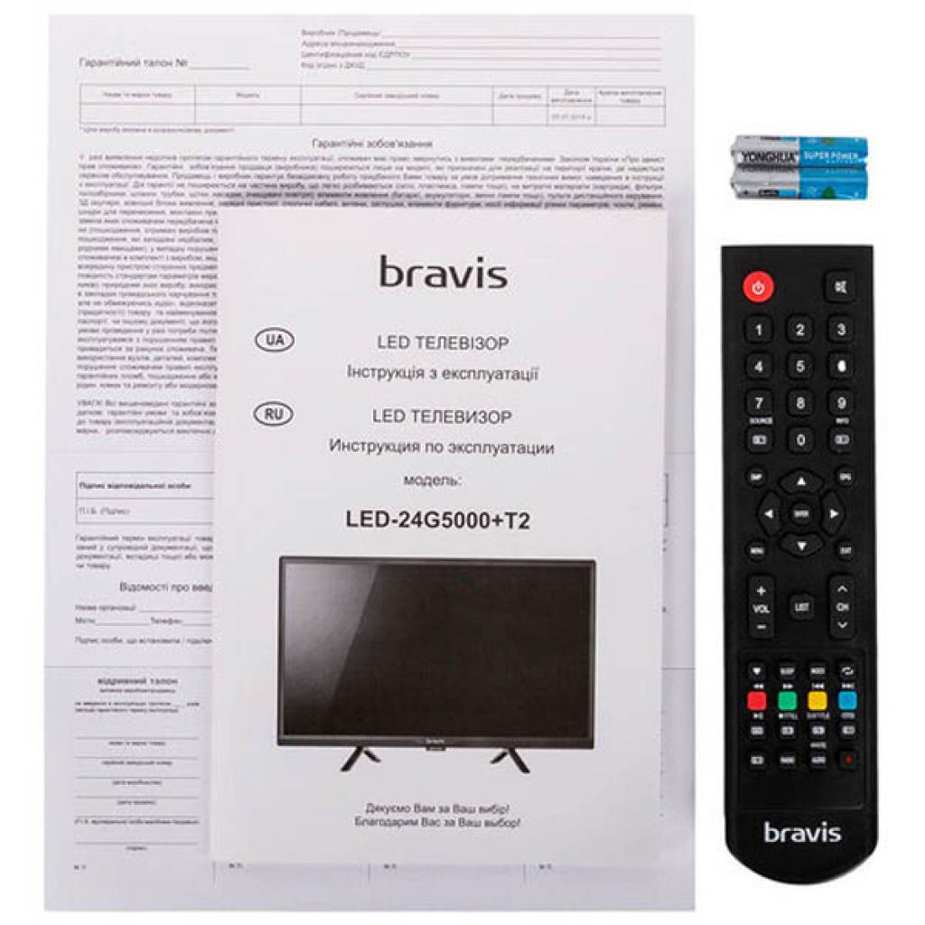 Телевизор Bravis LED-24G5000 + T2, фото №7