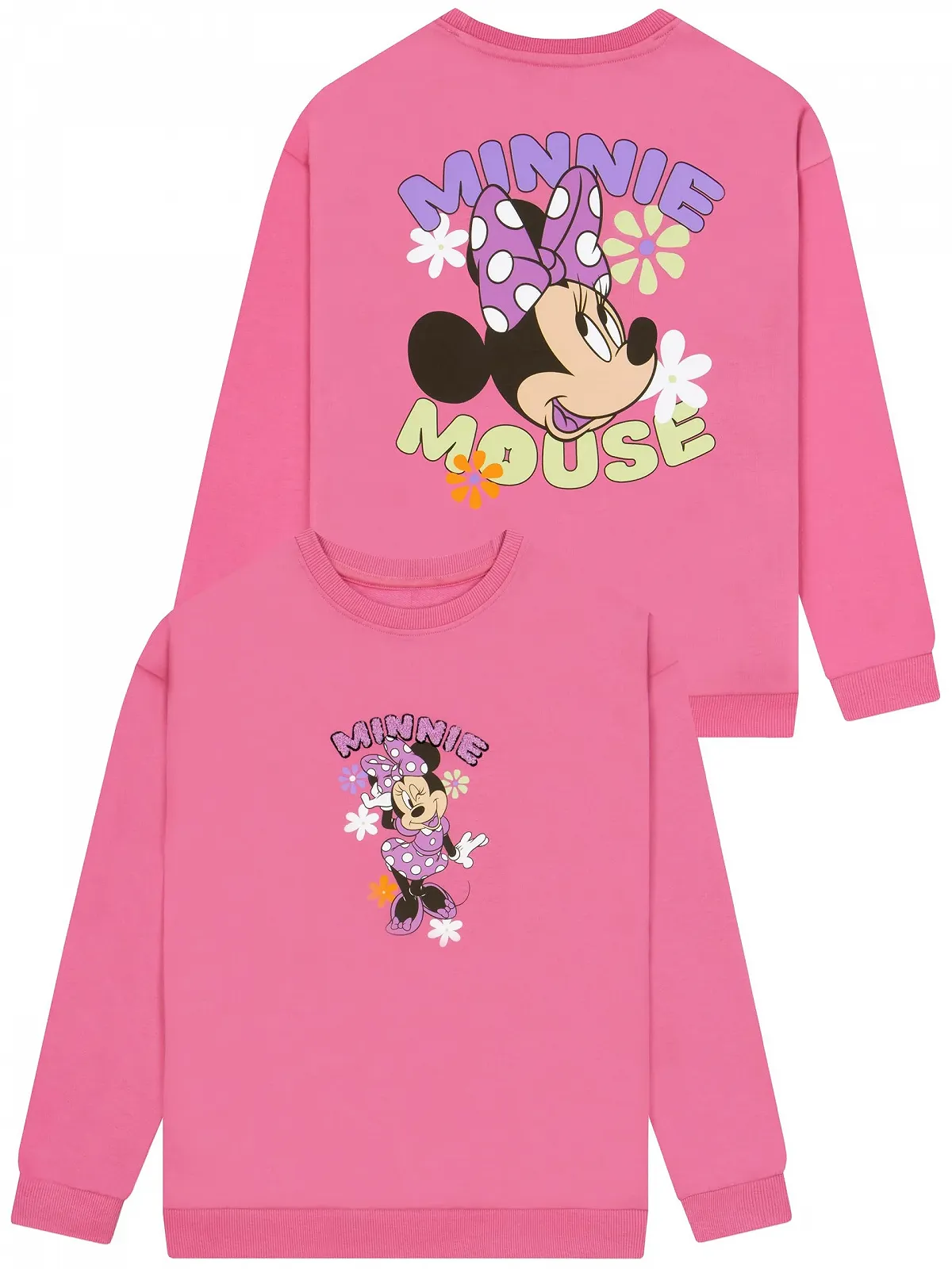 Світшот Disney Minnie Mouse Дитячий для дівчат, фото №1 Світшот Disney Minnie Mouse Дитячий для дівчат, фото №1