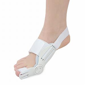 Шина для большого пальца стопы Bunion Corrector Hallux Valgus, белая (2 шт) - Фото 1