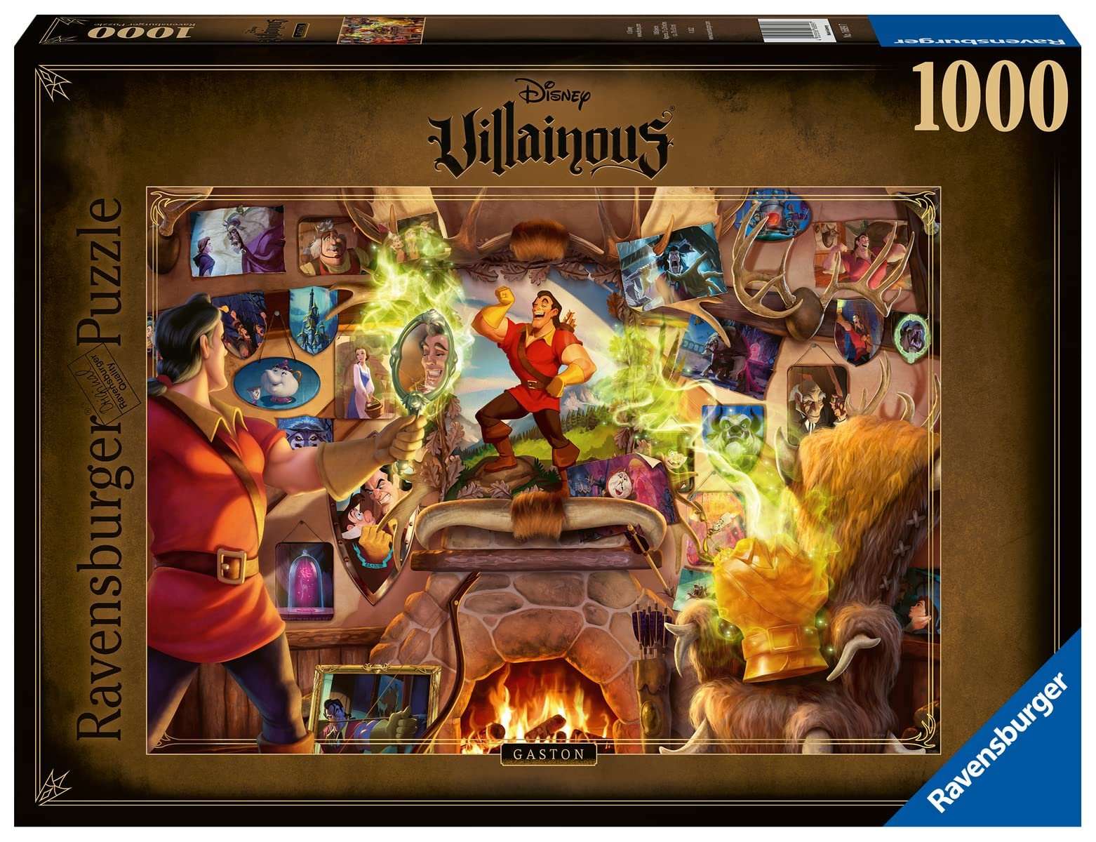 Пазл Ravensburger Villainous Gaston 1000 елементів, фото №2