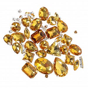 Стразы Operitacx Нерегулярные для украшения одежды и свадебных платьев, 1 шт. - Фото 1