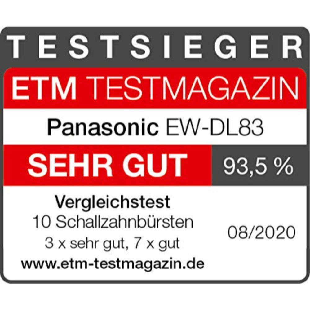 Электрическая зубная щетка PANASONIC EW-DL83-W803 3 насадки, фото №8