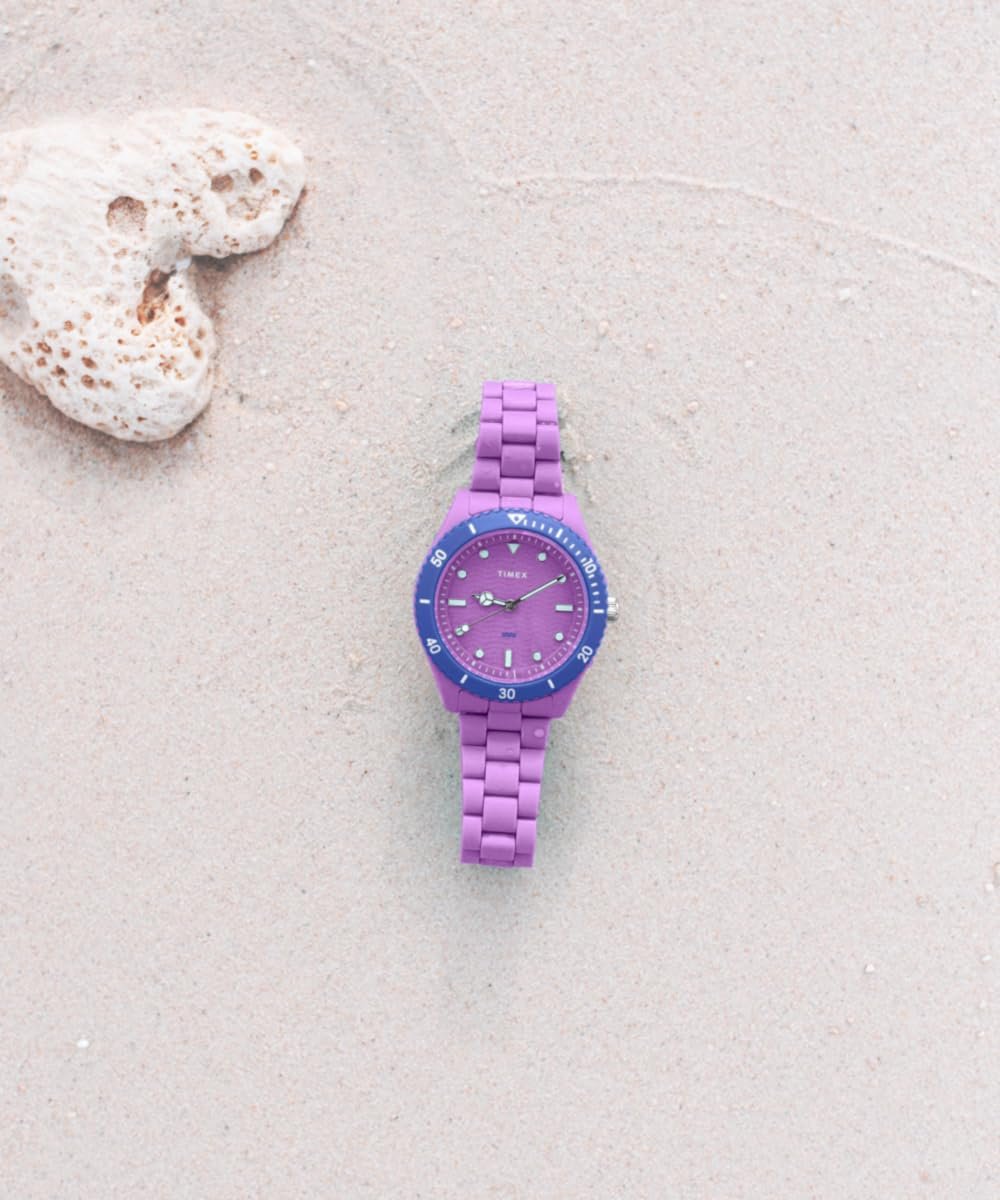 Годинник Timex TW2Y04800, фіолетовий, Браслет, фото №6