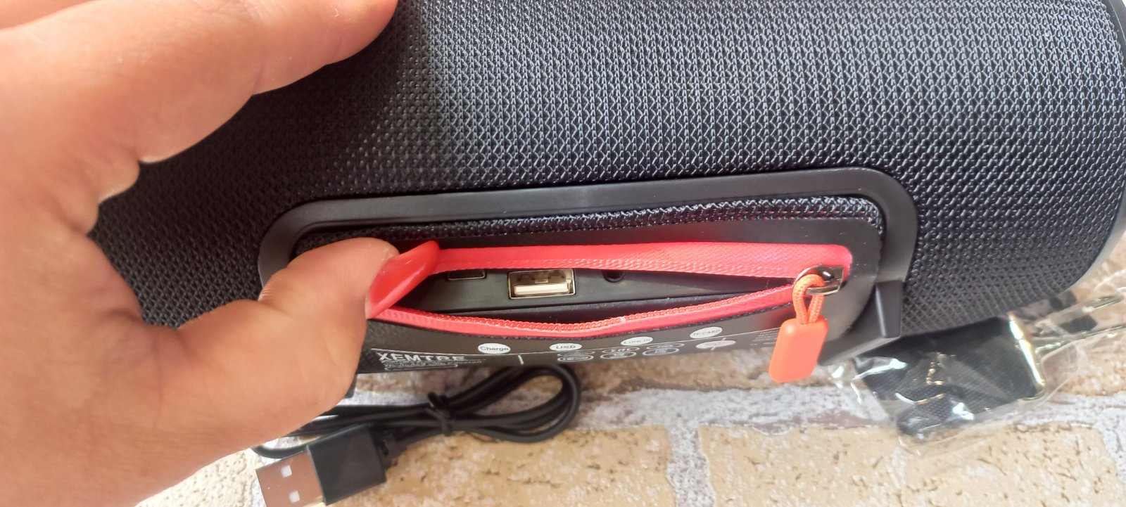 Портативна колонка JBL Xtreme Black, фото №4