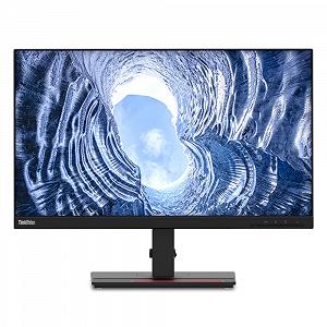 Монітор Lenovo ThinkVision T24i-2L 23.8 дюйма IPS 4 мс 250 ніт Похилий, Обертальний, Регулювання висоти Чорний - Фото 1