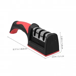 Точильний камінь Veemoon з нержавіючої сталі портативний міні synthetic.ua - Фото 1