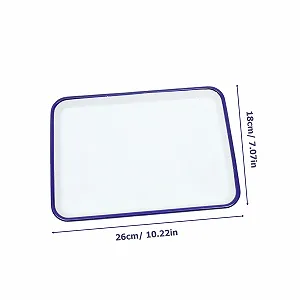 Форма для випікання емальована термостійка прямокутна біла synthetic.ua - Фото 1