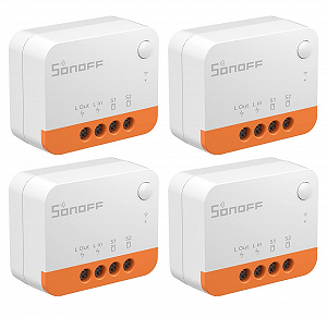 Купити Комплект реле SONOFF ZBMINIL2 Zigbee 4 шт. / 5 А / 2400 Вт - Фото 1 Комплект реле SONOFF ZBMINIL2 Zigbee 4 шт. / 5 А / 2400 Вт - Фото 1
