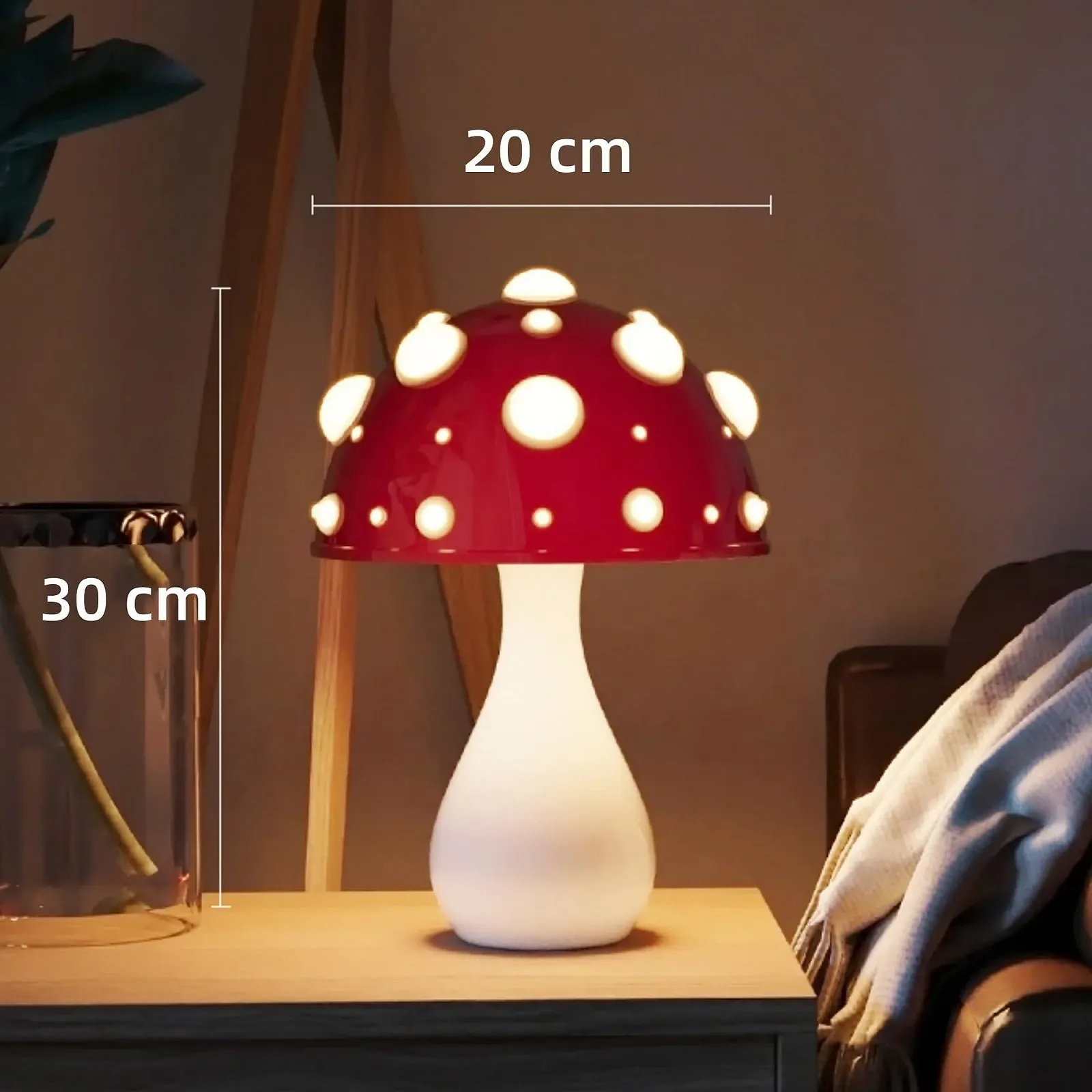 Настольная лампа MAOYONG Mushroom LED, фото №3