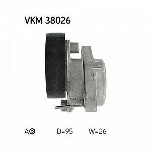 Натягувач поліклинового ременя SKF VKM 38026 для CHRYSLER MERCEDES-BENZ лівий synthetic.ua - Фото 1