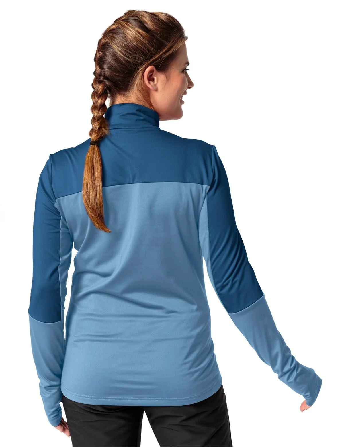 Жіночий пуловер VAUDE Livigno Halfzip II, фото №3 Жіночий пуловер VAUDE Livigno Halfzip II, фото №3