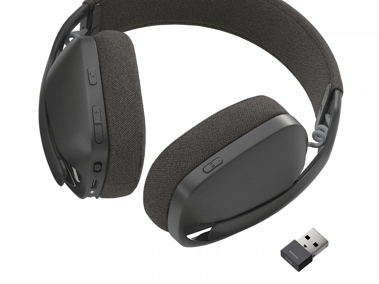 Навушники Logitech Zone Vibe 125 Бездротові з мікрофоном з шумопоглинанням Bluetooth USB-A - Графітові, фото №3 Навушники Logitech Zone Vibe 125 Бездротові з мікрофоном з шумопоглинанням Bluetooth USB-A - Графітові, фото №3