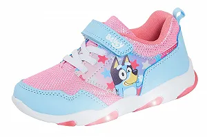 Кроссовки Bluey Для Девочек Щенок С Подсветкой и Мигающими LED Лампочками - Фото 1