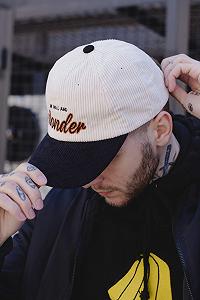 Вельветова кепка Without wonder black synthetic.ua - Фото 1