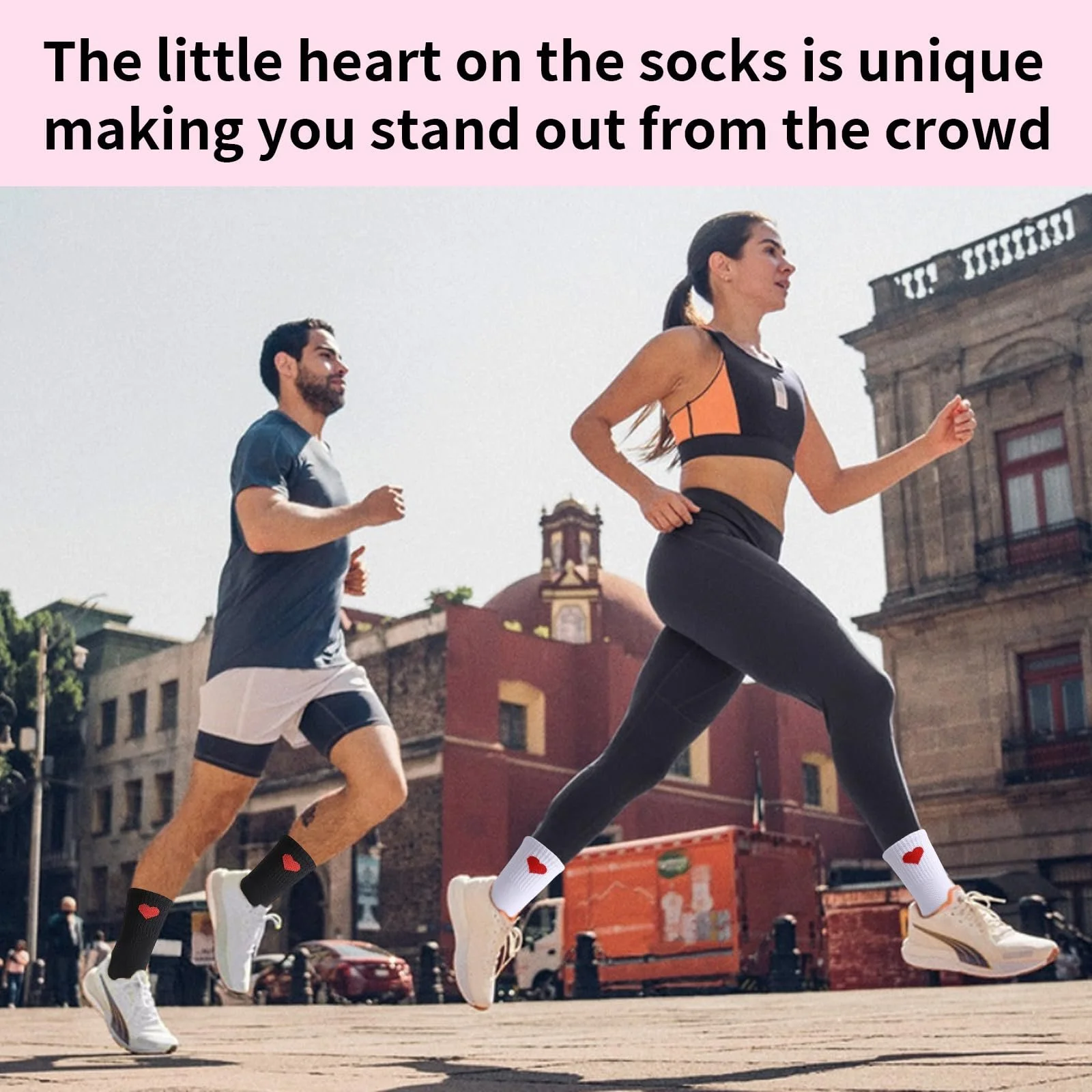 Шкарпетки Жіночі Повсякденні з сердечками 6 пар, розмір 37-42, фото №4