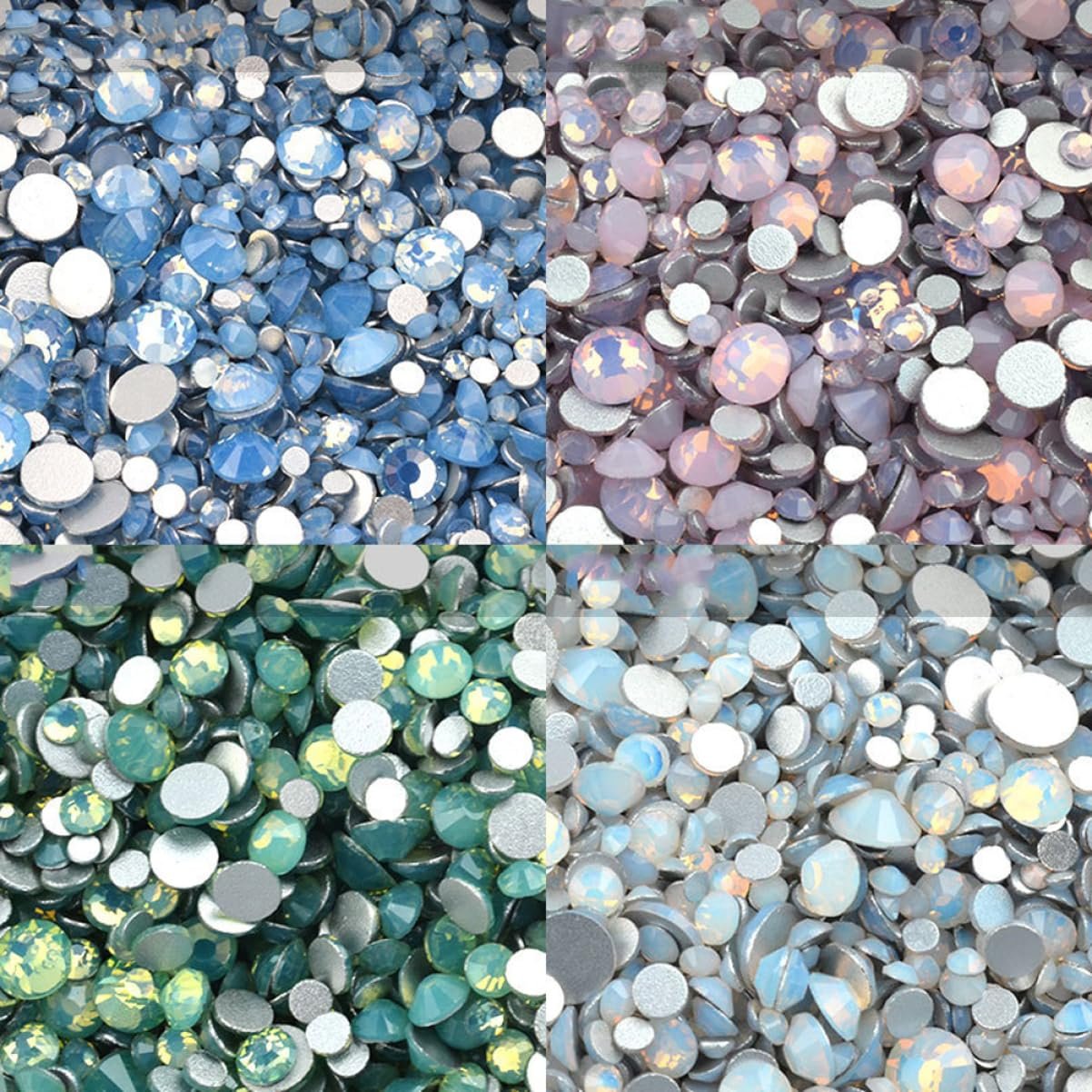 Стрази для нігтів FRCOLOR Різнокольорові, фото №4