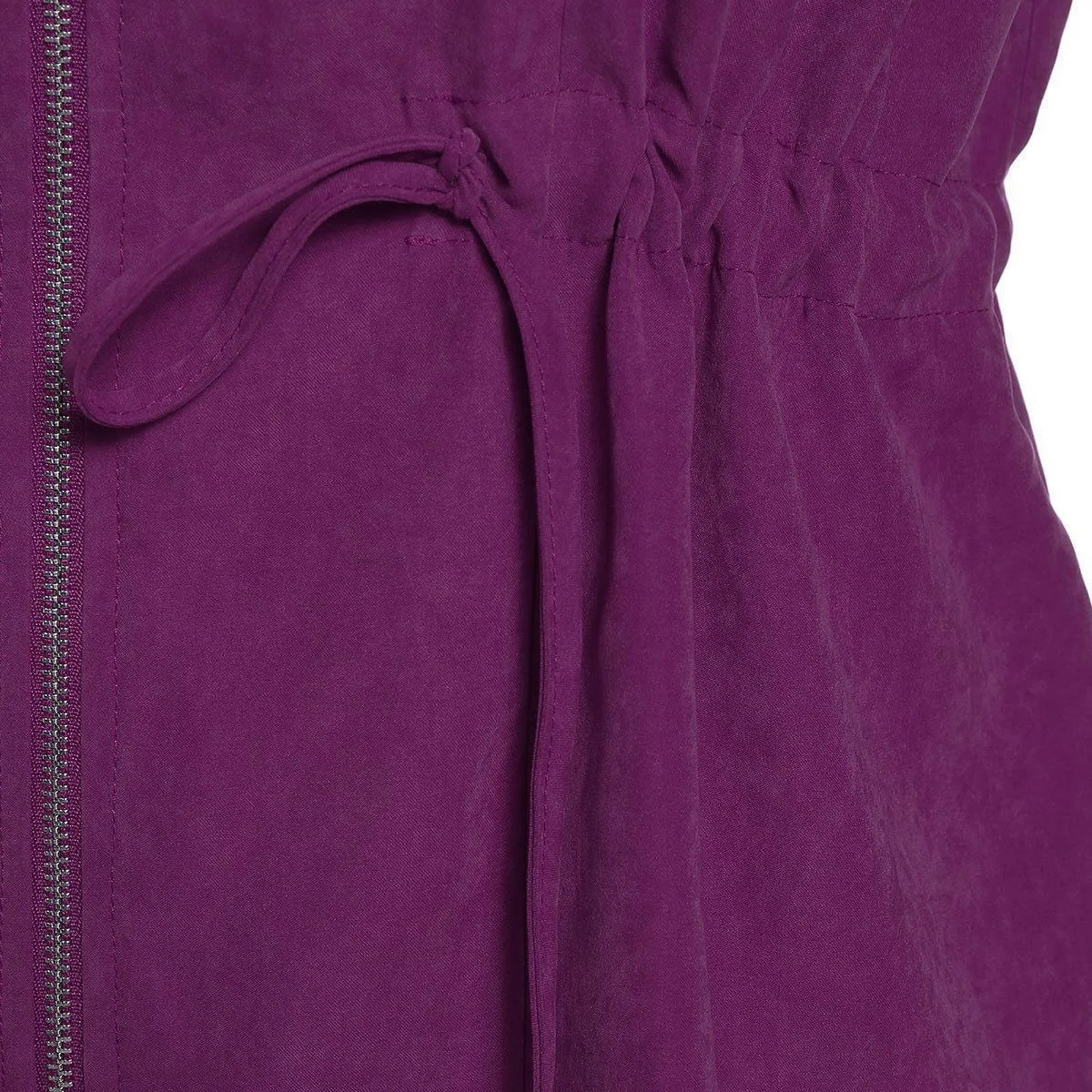 Женская зимняя куртка SRZYMJ Teddy Fur парка, стеганая, фиолетовая, фото №6 Женская зимняя куртка SRZYMJ Teddy Fur парка, стеганая, фиолетовая, фото №6