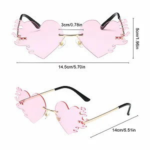 Солнцезащитные очки DUTIFUL Flames Сердце Розовый цена на synthetic.ua - Фото 1 Солнцезащитные очки DUTIFUL Flames Сердце Розовый synthetic.ua - Фото 1