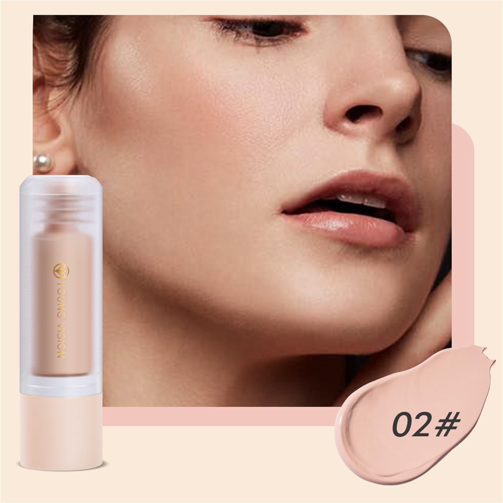 Тональний крем 3 Pack Long Wear Matte Finish Bottom Press Liquid Full Coverage, фото №3