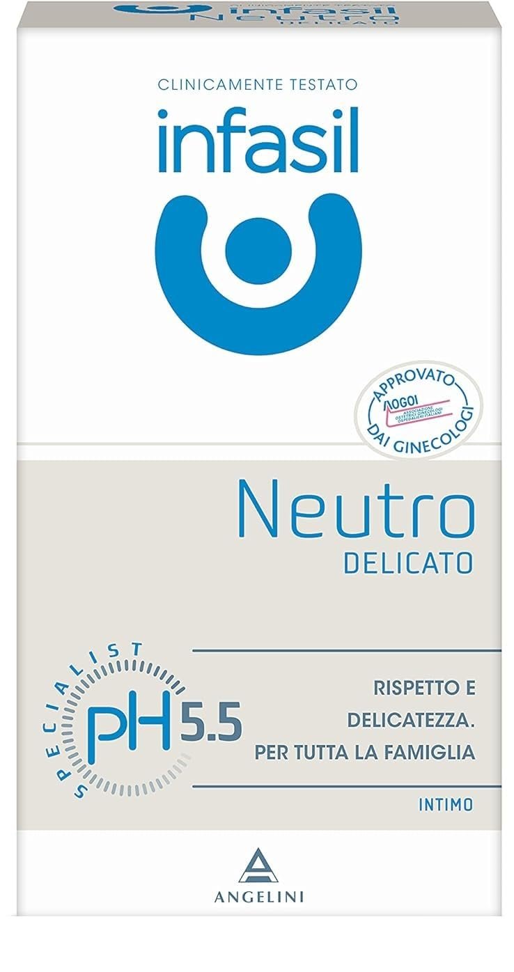 Засіб для інтимної гігієни Infasil Intimo Neutro Delicato 4 x 200 ml, фото №2