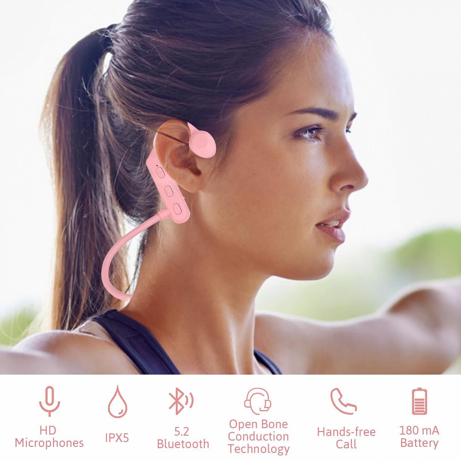 Наушники Bone Sound Bluetooth 5.2 Водонепроницаемые IPX5 Открытого Типа, фото №3