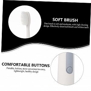 Електрична зубна щітка Gatuida 2 набори для дітей портативна PP synthetic.ua - Фото 1