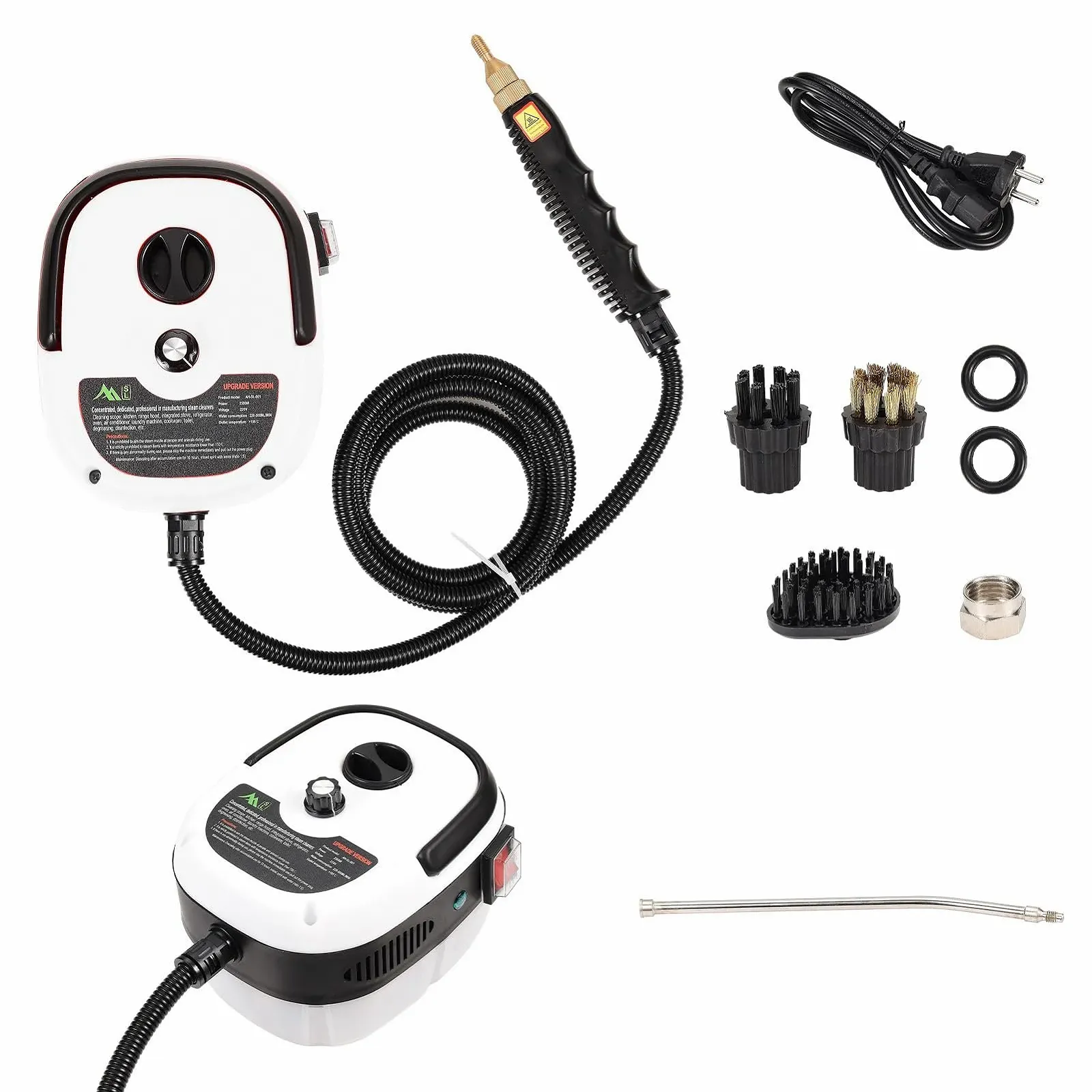 Пароочисник ADWOLT ручний 2500 Вт 3 Бар білий, фото №1