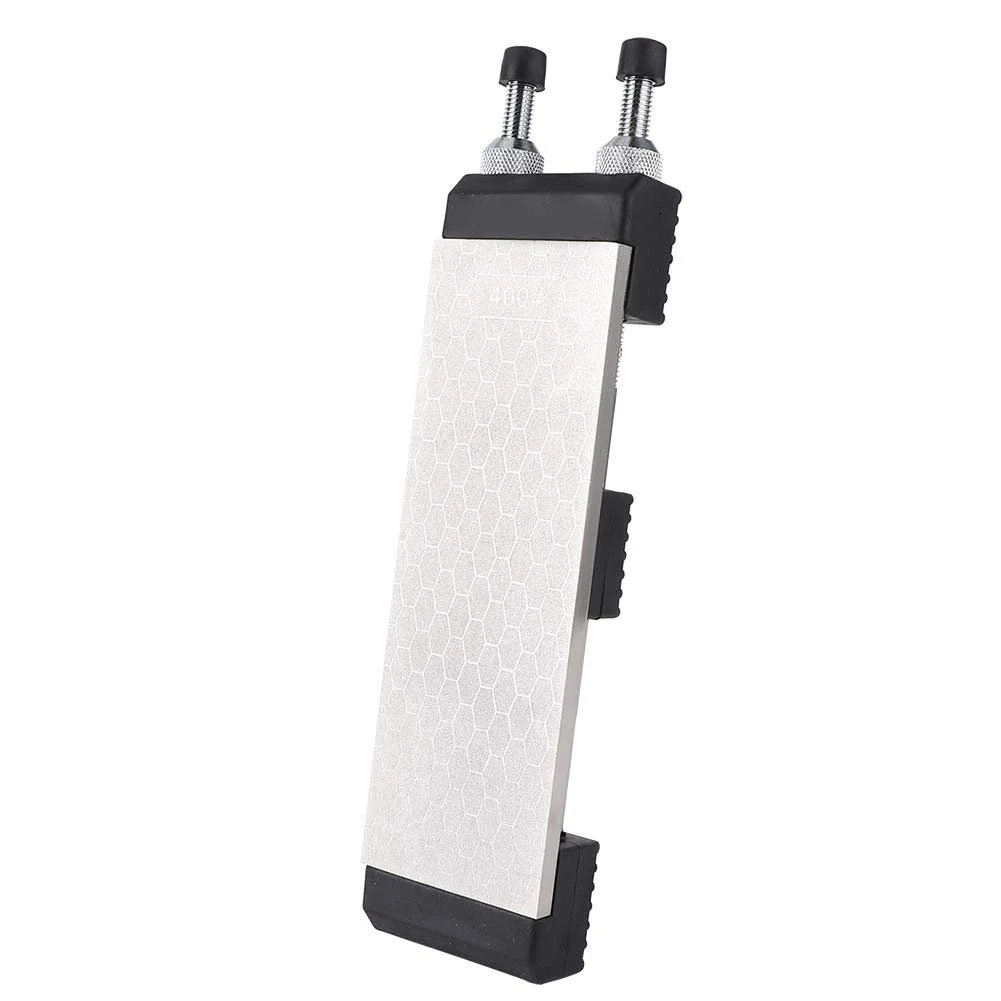 Точильный камень двухсторонний 400 Grit 1000 Grit для деревообрабатывающих и кухонных ножей с регулируемым основанием, фото №5