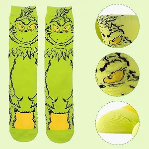 Шкарпетки Grinch Різдвяні Мультяшні synthetic.ua - Фото 1