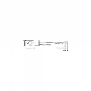 Датчик износа тормозных колодок TRISCAN 8115 10009 для MERCEDES-BENZ - Фото 1