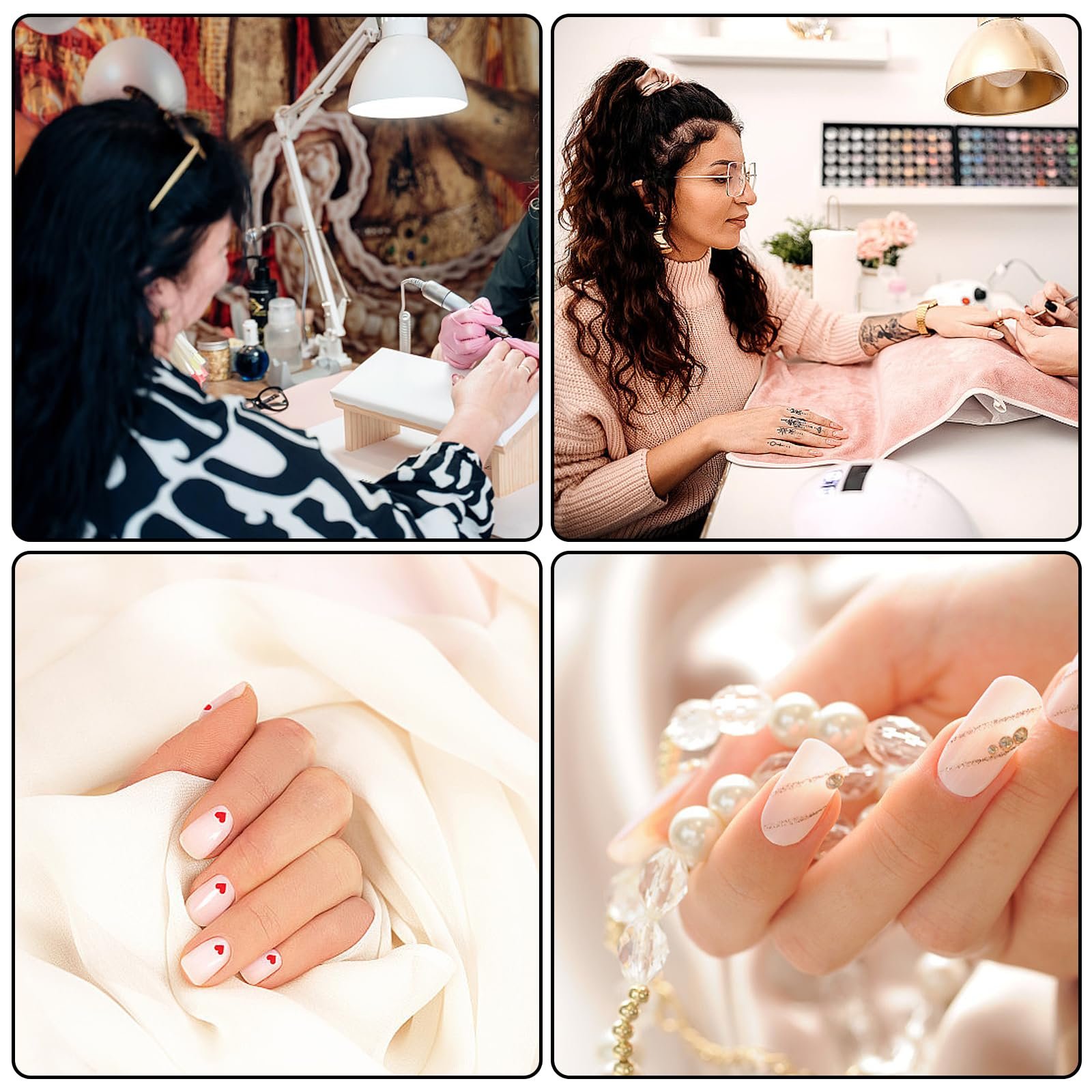 3D прикраса для нігтів Подвійні шари 50 шт., фото №6