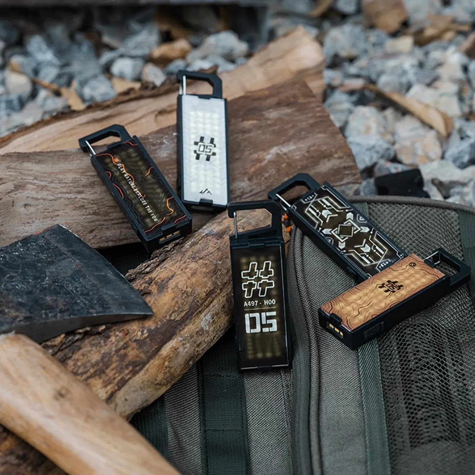 Фонарик Camping Generisch Магнитные фонари безопасности 8 режимов Ночной свет 100 г Легкий, фото №3