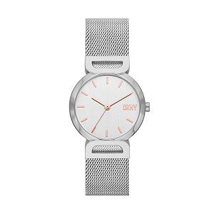 Жіночий годинник DKNY Downtown D Three Hand Stainless Steel, корпус 34 мм - Фото 1