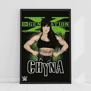 Постер WWE D Generation X Chyna Wrestling Wall Art 29.7 см x 42 см - A3 - Фото 1