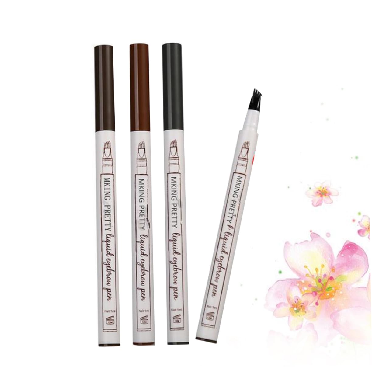 Олівець Healvian 12 Stück Водостійкий рідкий олівець для брів, фото №5
